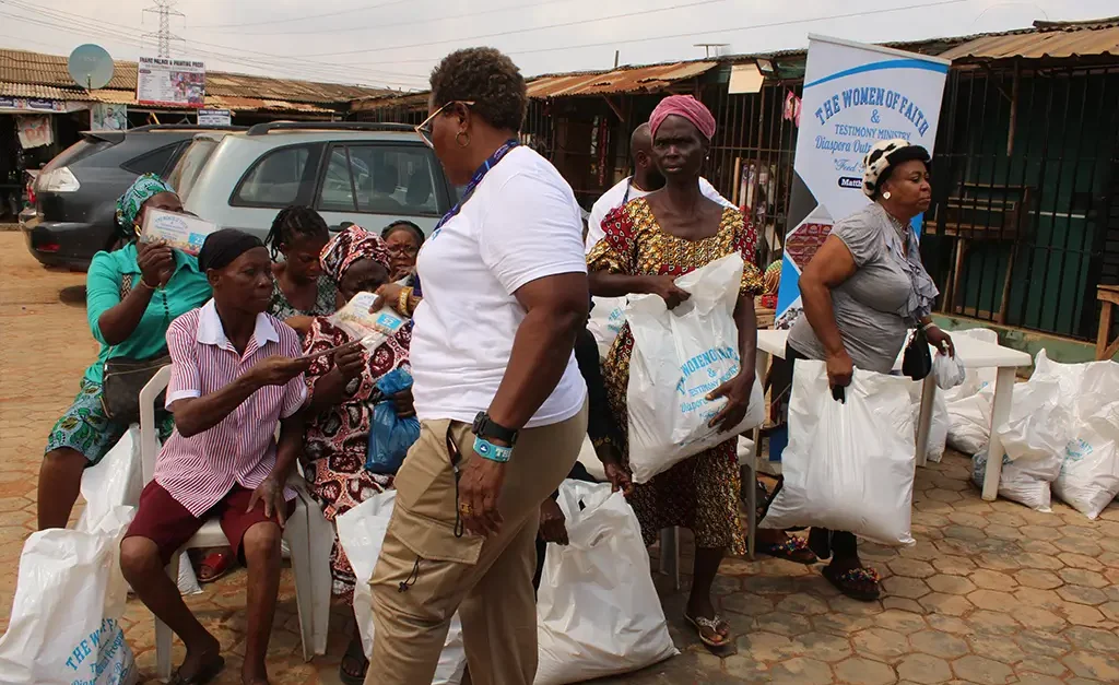 November 2025 Diaspora Outreach program - The Womwn Of Faith and Testimony